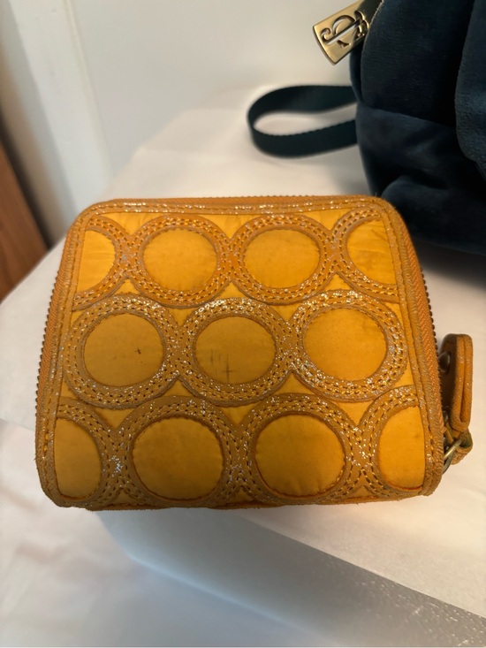 Juicy Couture Teal Velvet Mini Backpack with Mustard Zip Wallet main image 9